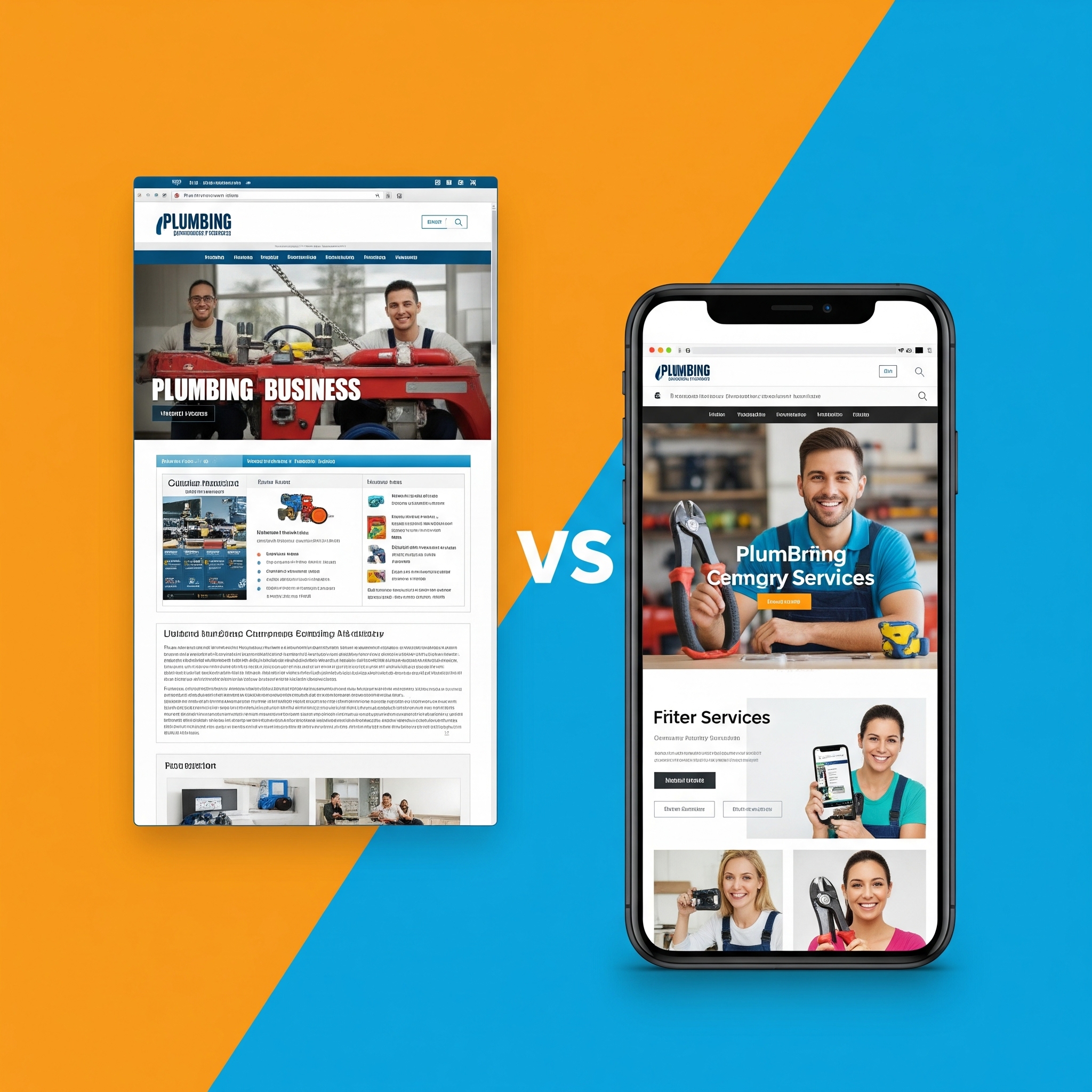 Before vs After Website Design Comparison